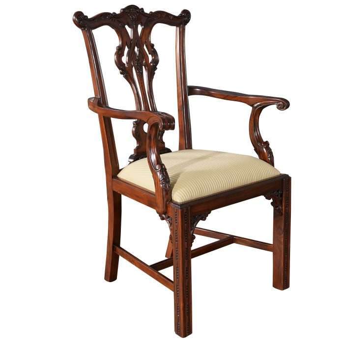 Essex Chippendale Arm Chair