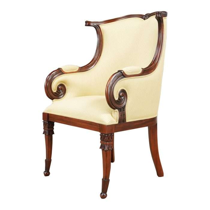 American Upholstered Arm Chair