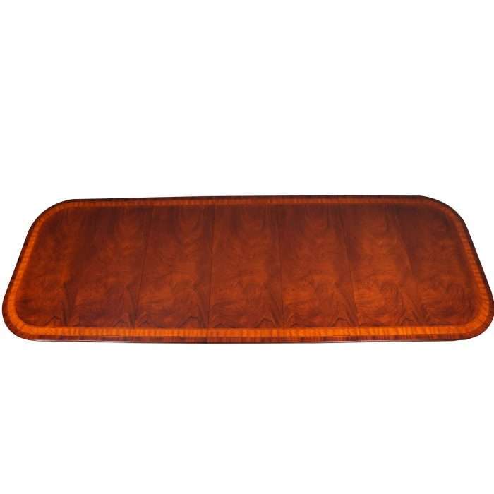 Banded Mahogany Dining Table