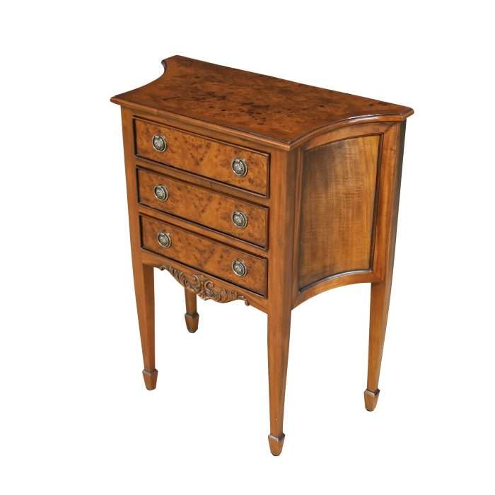 Burled Commode