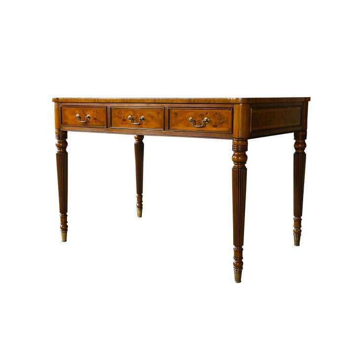 Burled Writing Table