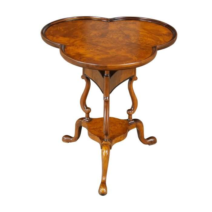 Burled Clover Table