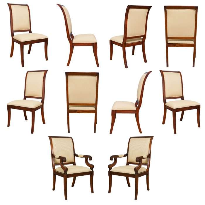 Regency Upholstered Dining Chairs