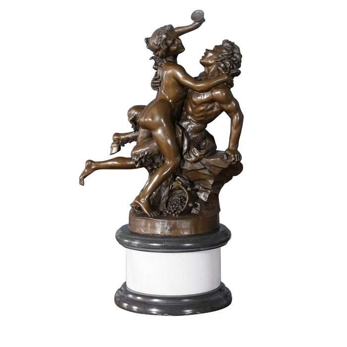 Bronze Bacchus with Woman