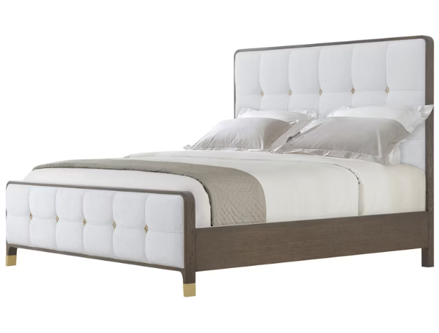 Theodore Alexander Upholstered King Size Bed