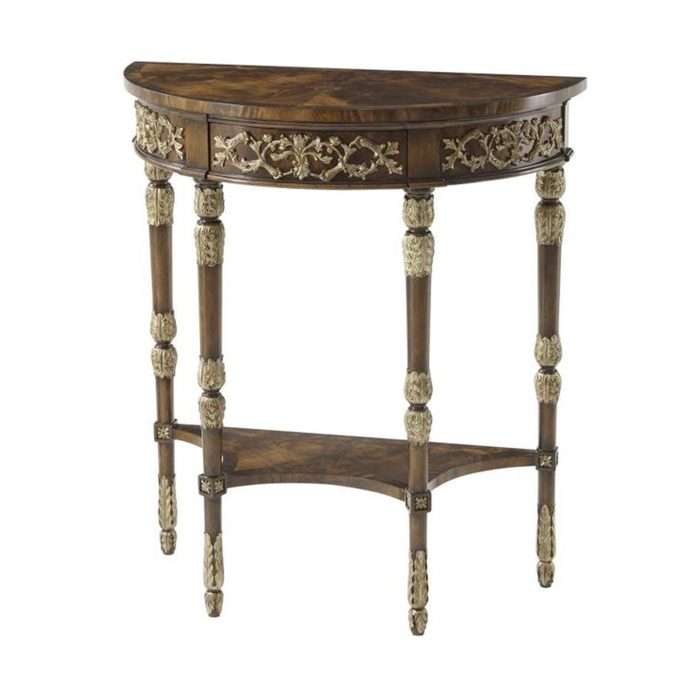 Beauty of Leaves Accent Console Table