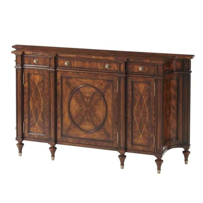 Concave Side Cabinet Sideboard