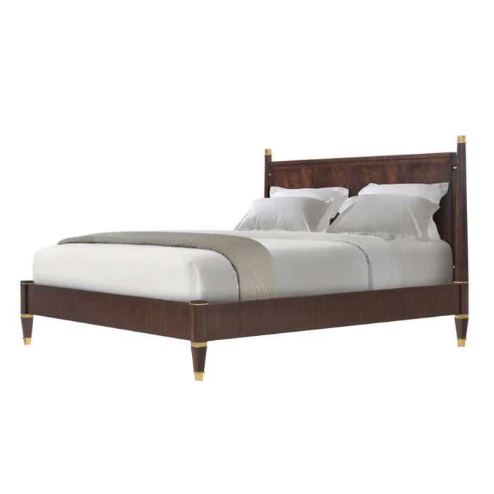 Markos Wooden US King Bed